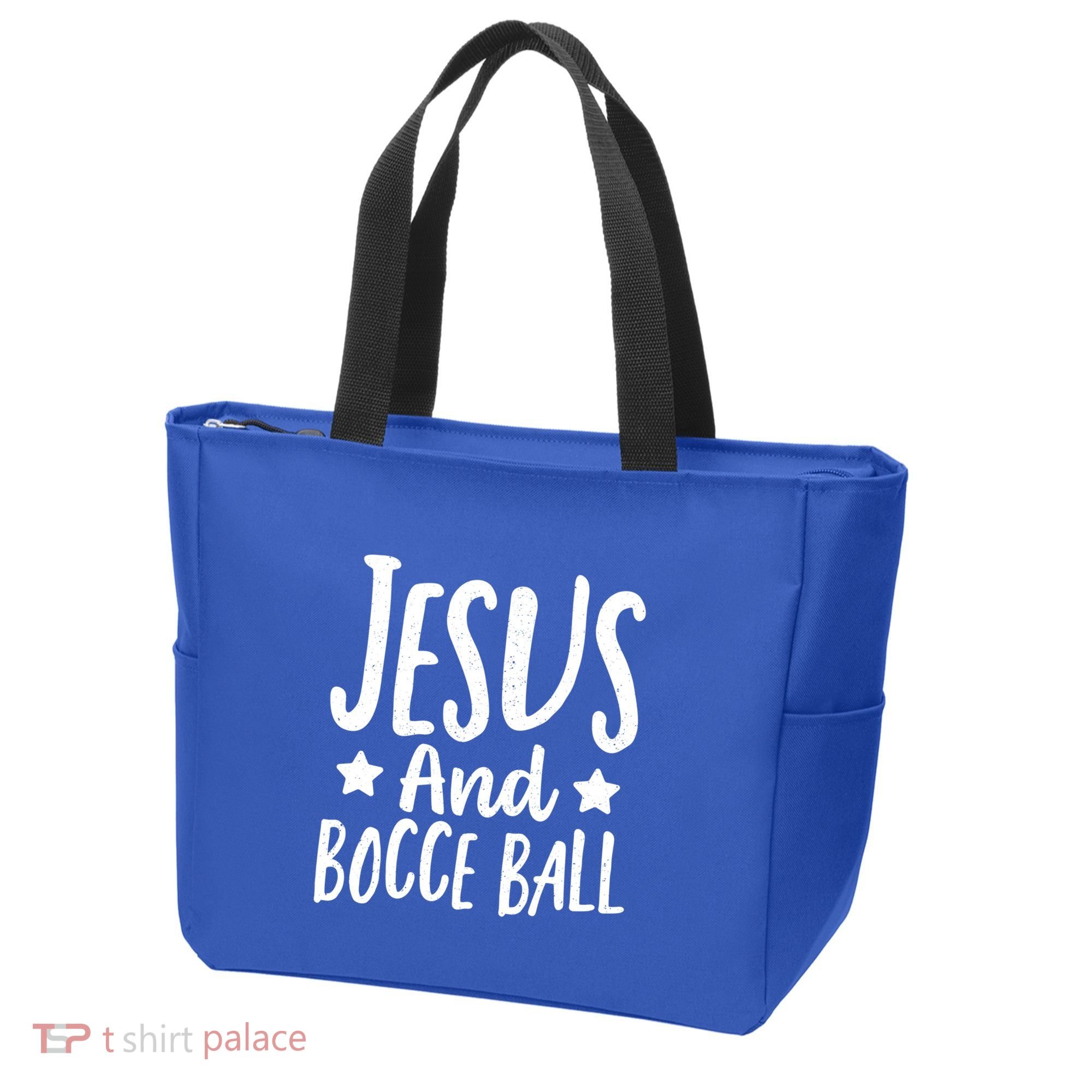 Jesus And Bocce Ball Gift Tote Bag