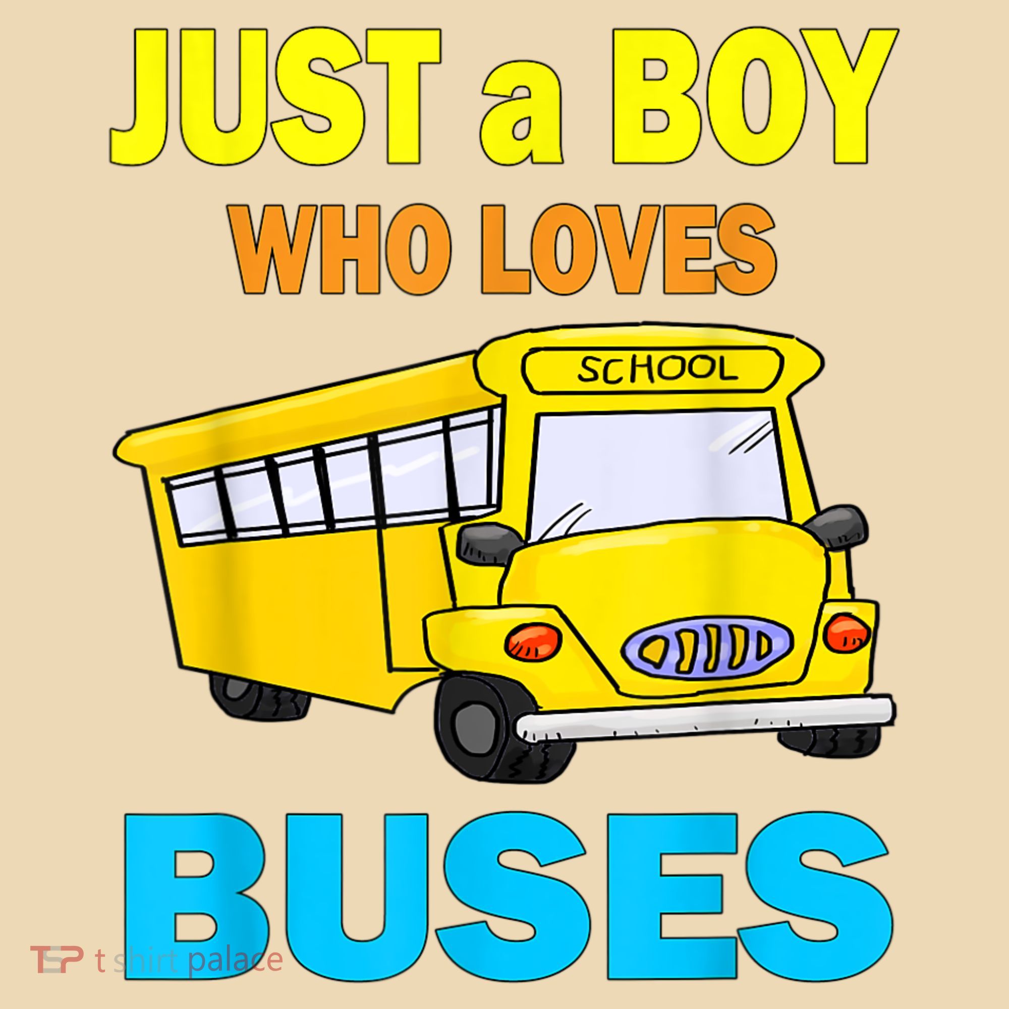 Just A Boy Who Loves School Buses & Cute Bus Lovers Tote Bag