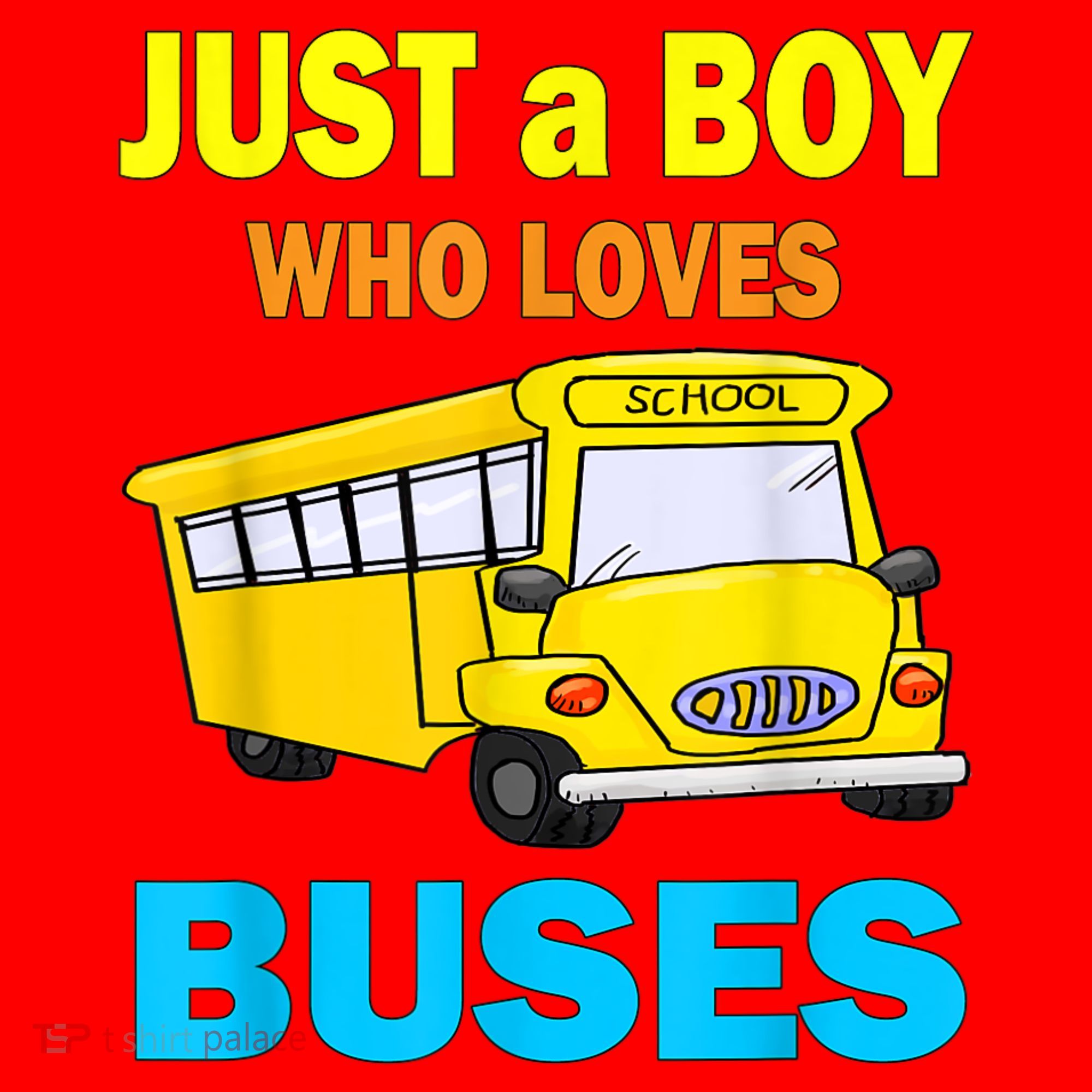 Just A Boy Who Loves School Buses & Cute Bus Lovers Santa Hat