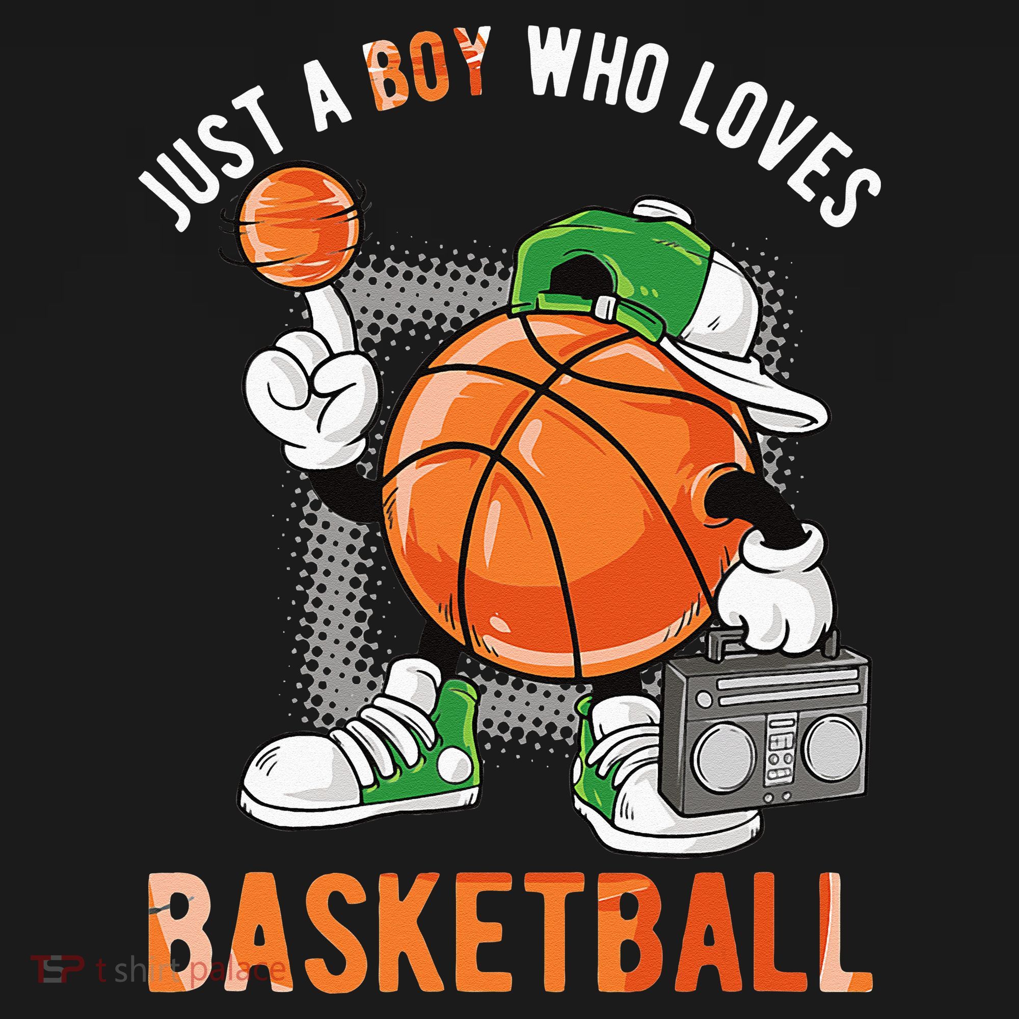 Just A Boy Who Loves Basketball T-Shirt