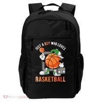 Just A Boy Who Loves Basketball Backpack thumb 0