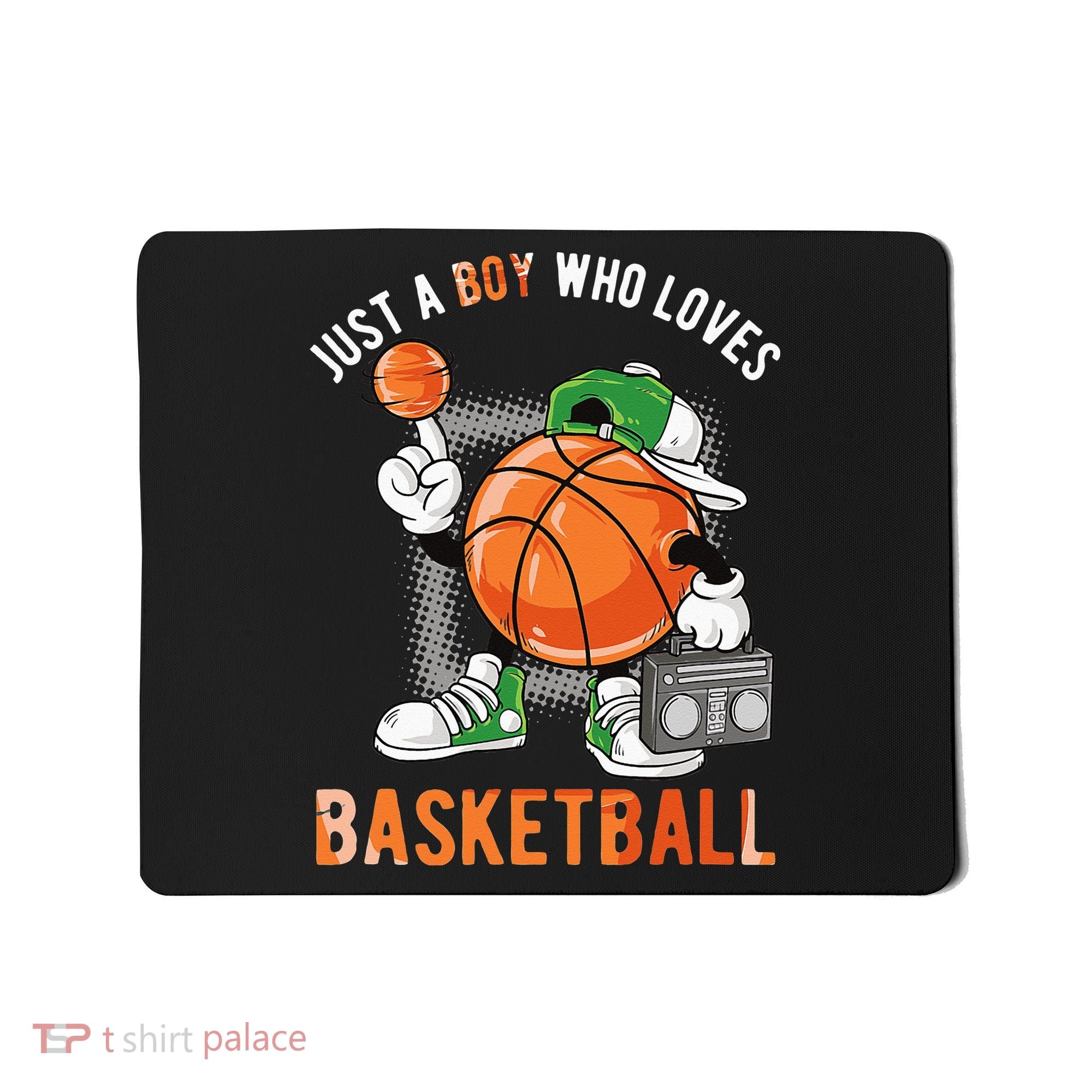 Just A Boy Who Loves Basketball Mousepad