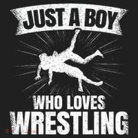 Just A Boy Who Loves Wrestling Wrestler Hat thumb 2