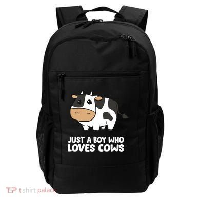 Just A Boy Who Loves Cows Gift Backpack
