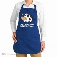 Just A Boy Who Loves Cows Gift Apron thumb 2