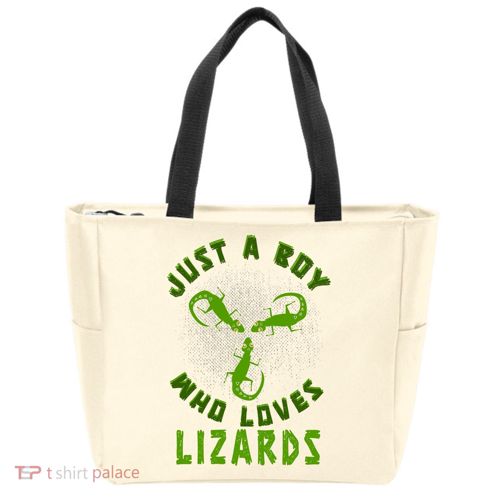 Just A Boy Who Loves Lizards Reptile Lizard Lovers Gift Tote Bag