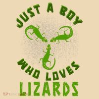 Just A Boy Who Loves Lizards Reptile Lizard Lovers Gift Tote Bag thumb 4
