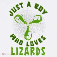 Just A Boy Who Loves Lizards Reptile Lizard Lovers Gift Long Sleeve Shirt thumb 2