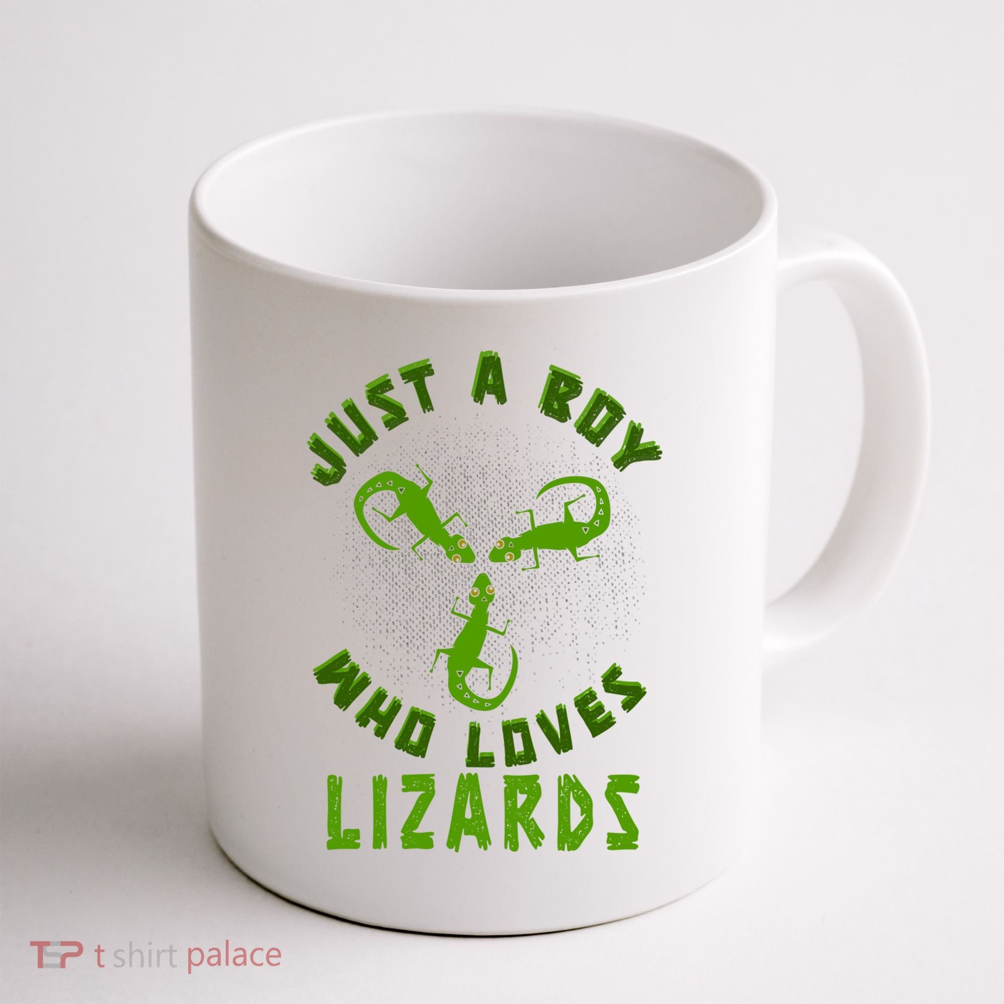 Just A Boy Who Loves Lizards Reptile Lizard Lovers Gift Coffee Mug