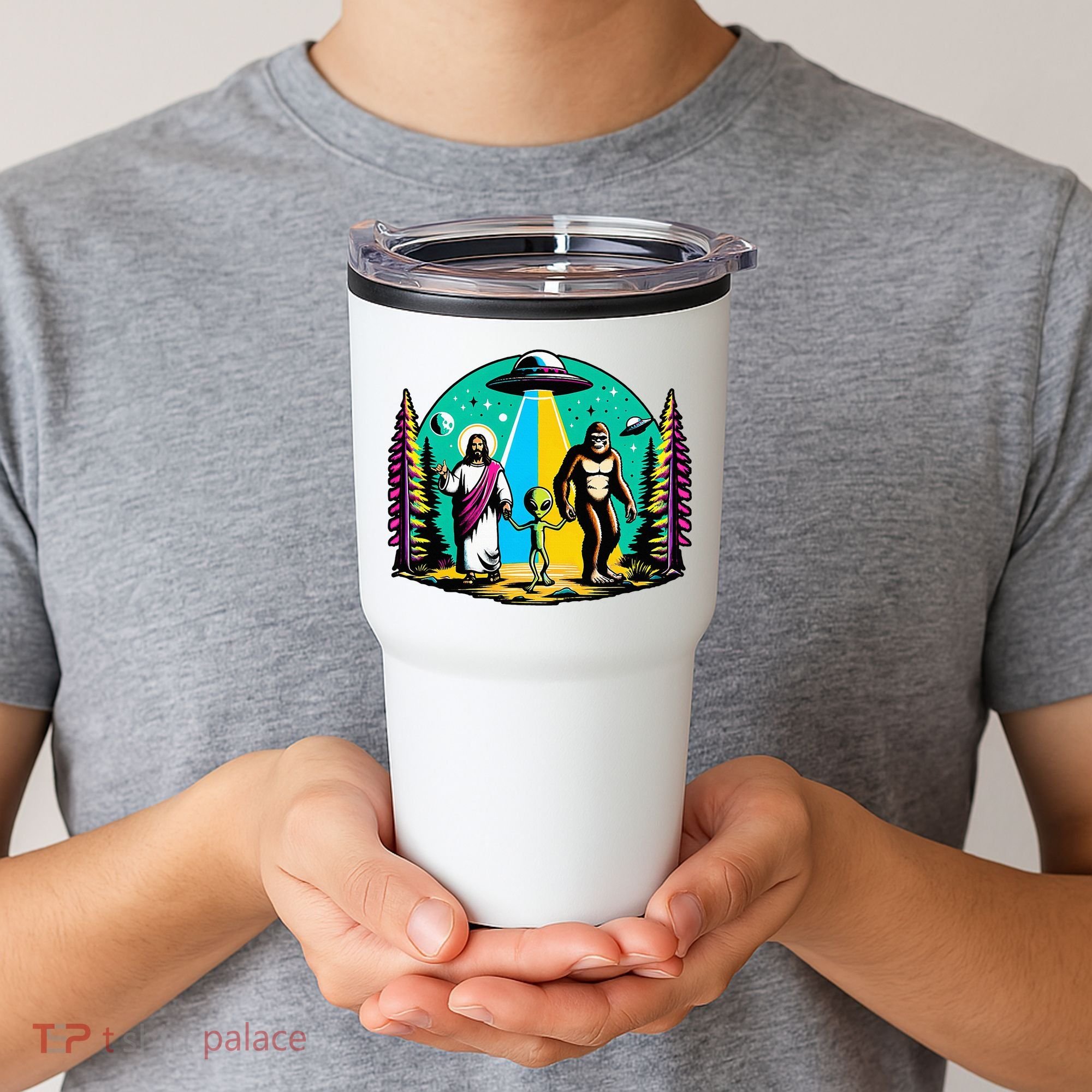 Jesus Alien Bigfoot And UfoS Tumbler