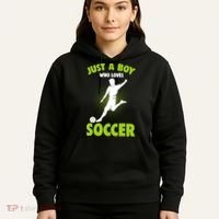 Just A Boy Who Loves Soccer Player Hoodie thumb 5