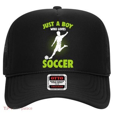 Just A Boy Who Loves Soccer Player Hat