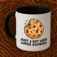 Just A Boy Who Loves Cookies Coffee Mug thumb 2