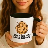 Just A Boy Who Loves Cookies Coffee Mug thumb 3