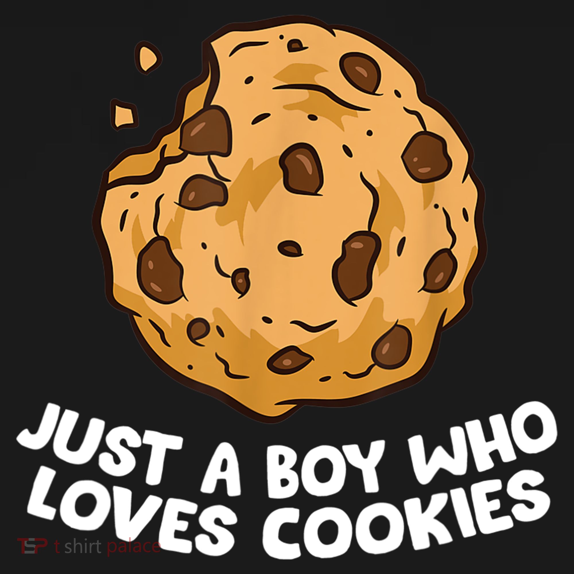 Just A Boy Who Loves Cookies Kids Sweatshirt