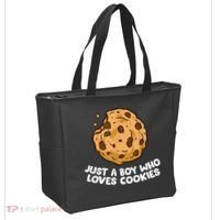 Just A Boy Who Loves Cookies Tote Bag thumb 2