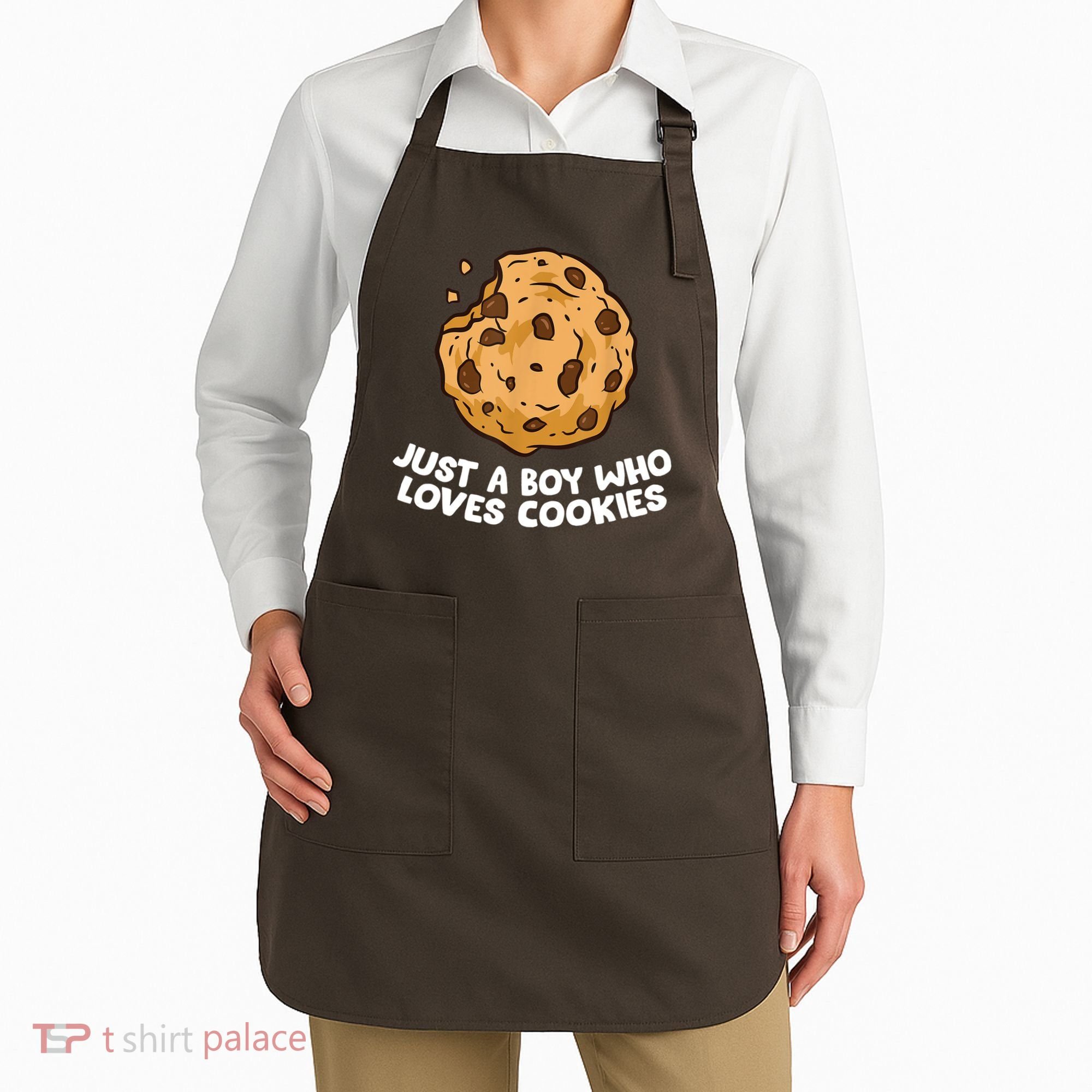 Just A Boy Who Loves Cookies Apron