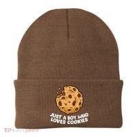 Just A Boy Who Loves Cookies Beanie thumb 0