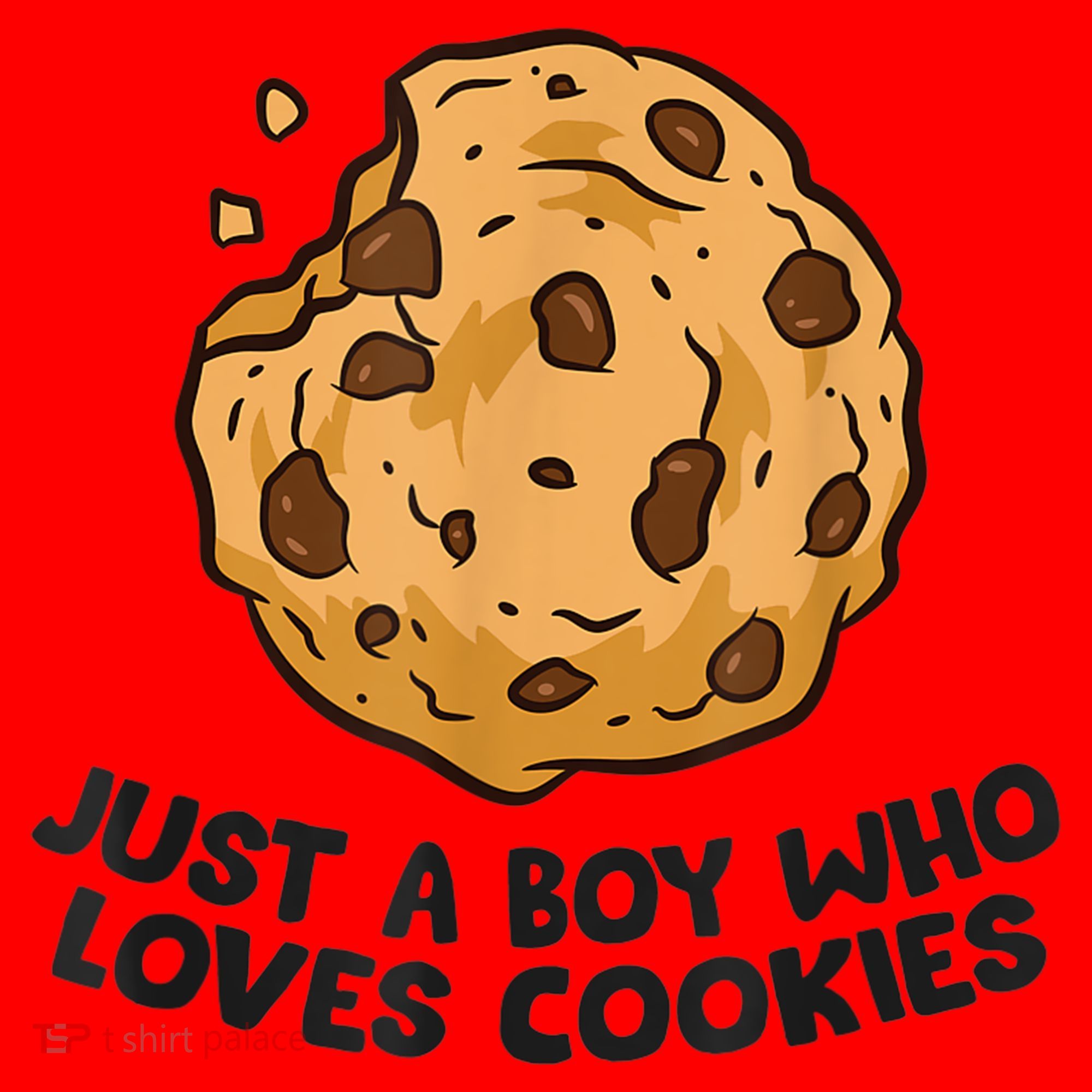 Just A Boy Who Loves Cookies Santa Hat