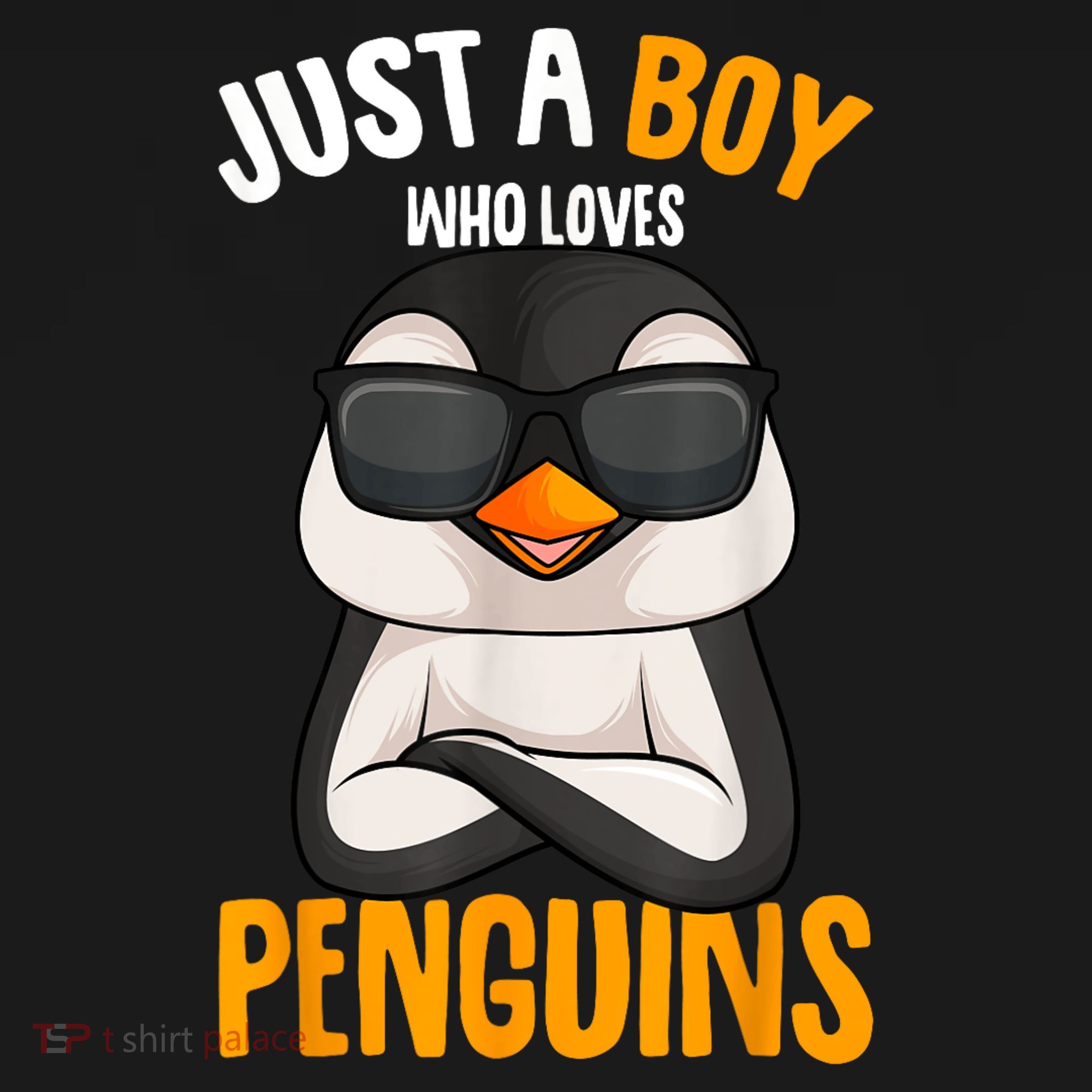Just A Boy Who Loves Penguins Penguin Apron