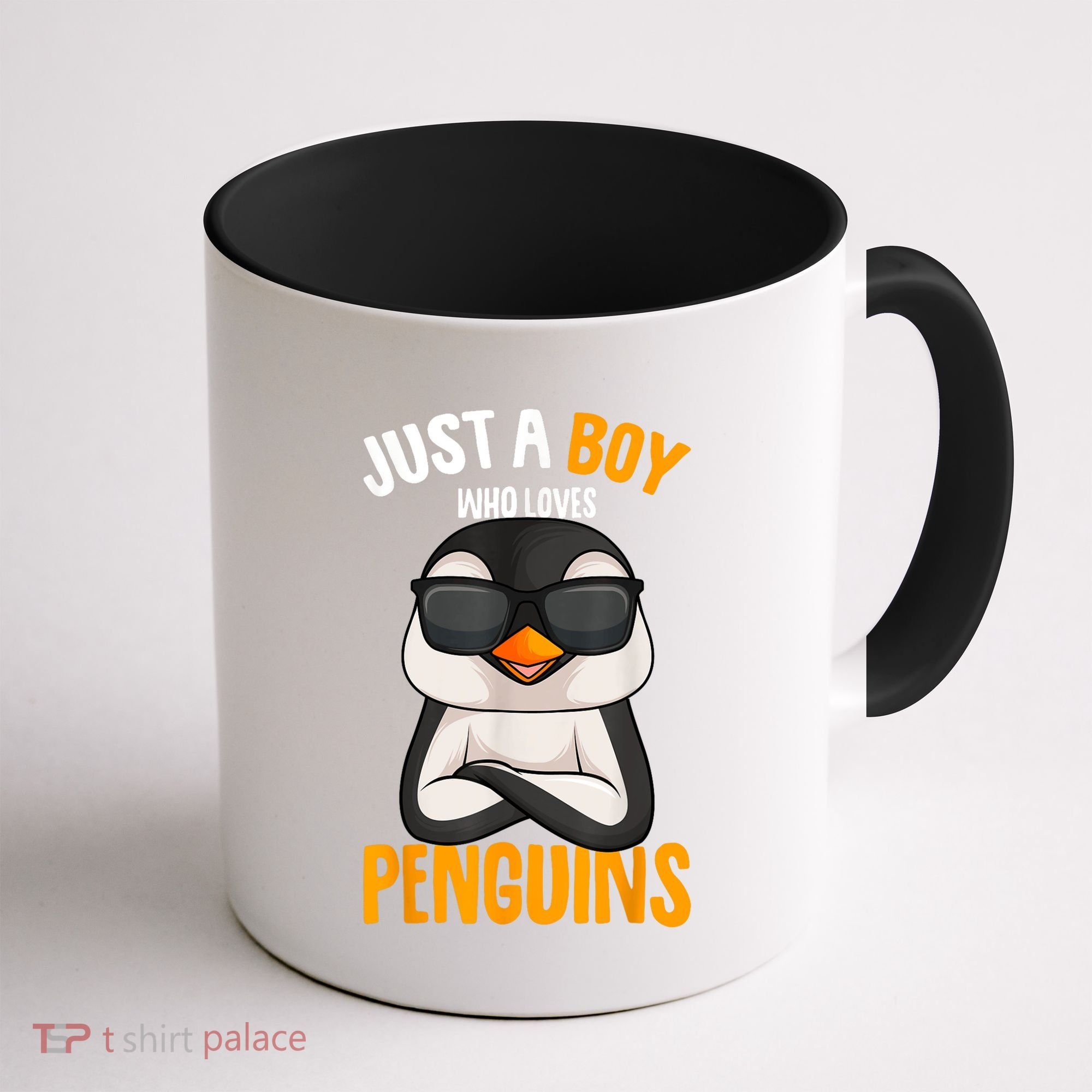 Just A Boy Who Loves Penguins Penguin Coffee Mug