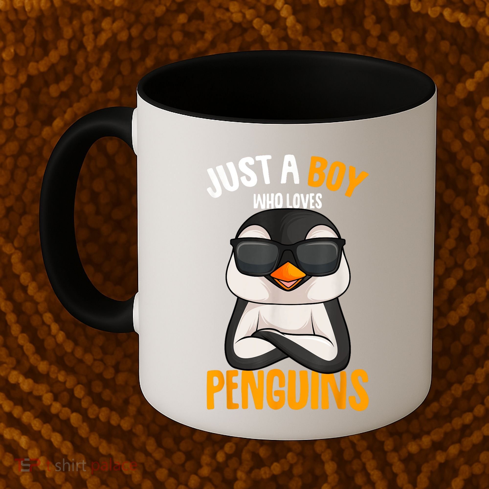 Just A Boy Who Loves Penguins Penguin Coffee Mug