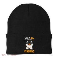 Just A Boy Who Loves Penguins Penguin Beanie thumb 0
