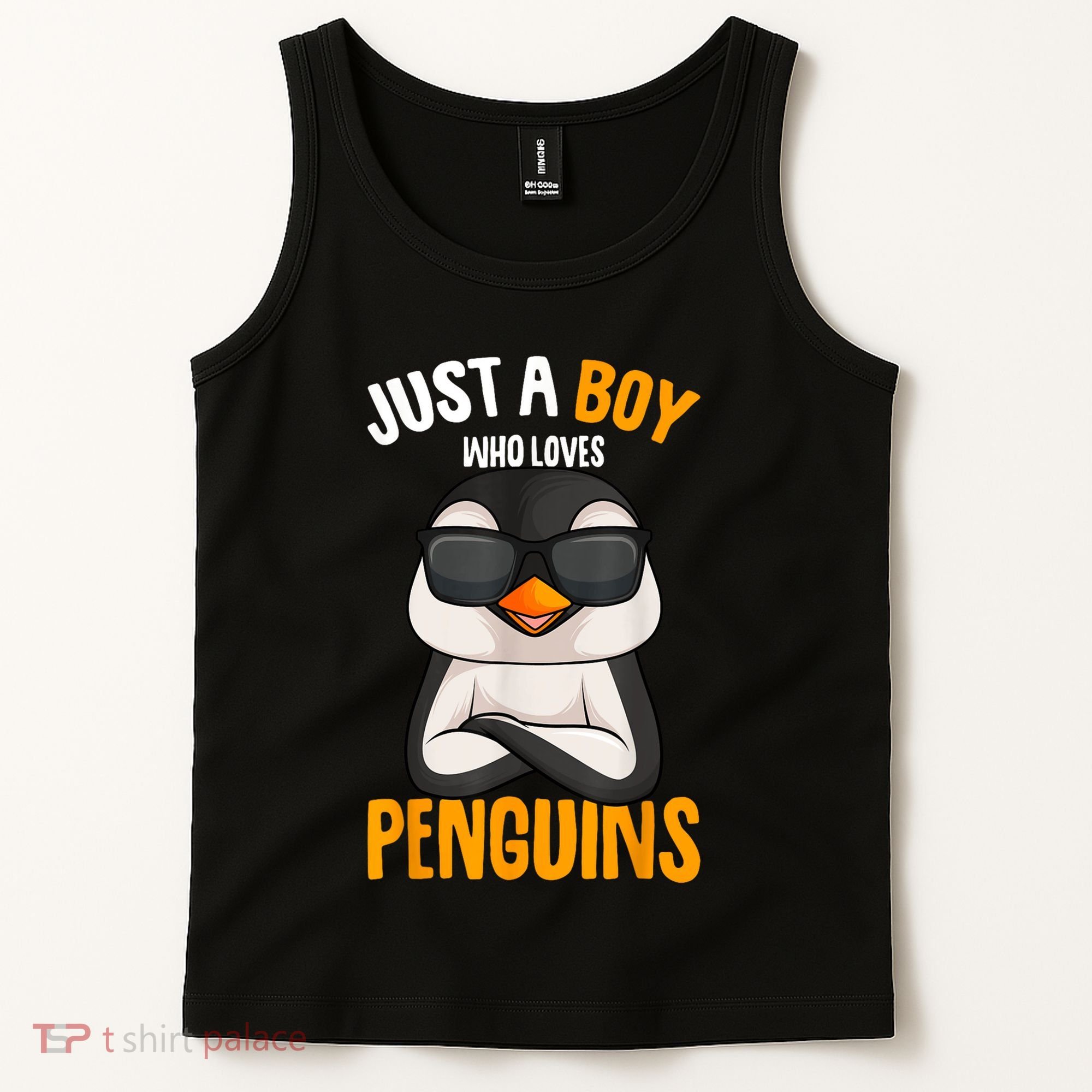 Just A Boy Who Loves Penguins Penguin Tank Top