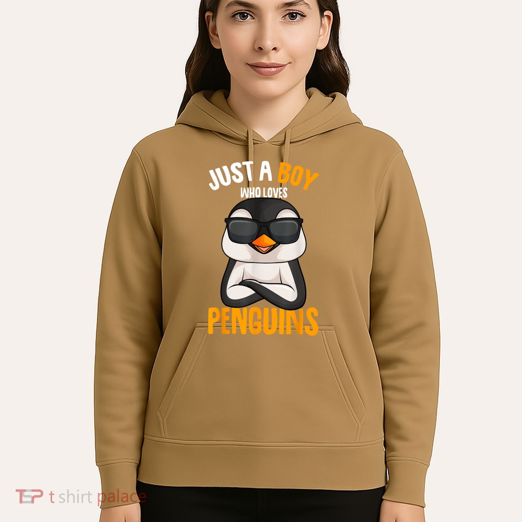 Just A Boy Who Loves Penguins Penguin Hoodie