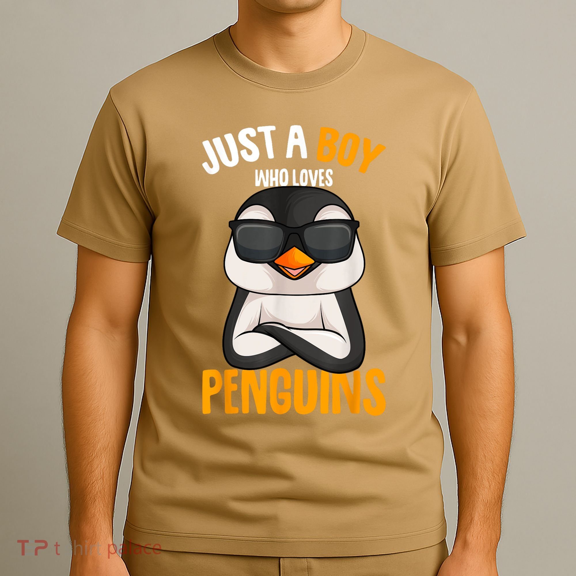 Just A Boy Who Loves Penguins Penguin T-Shirt