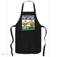 Just A Boy Who Loves Anime Ramen And Video Games Gaming Apron thumb 0