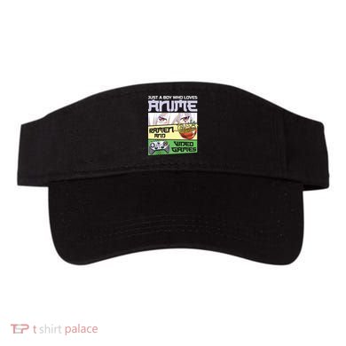 Just A Boy Who Loves Anime Ramen And Video Games Gaming Visor