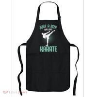 Just A Boy Who Loves Karate Boy Apron thumb 0