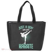 Just A Boy Who Loves Karate Boy Tote Bag thumb 0