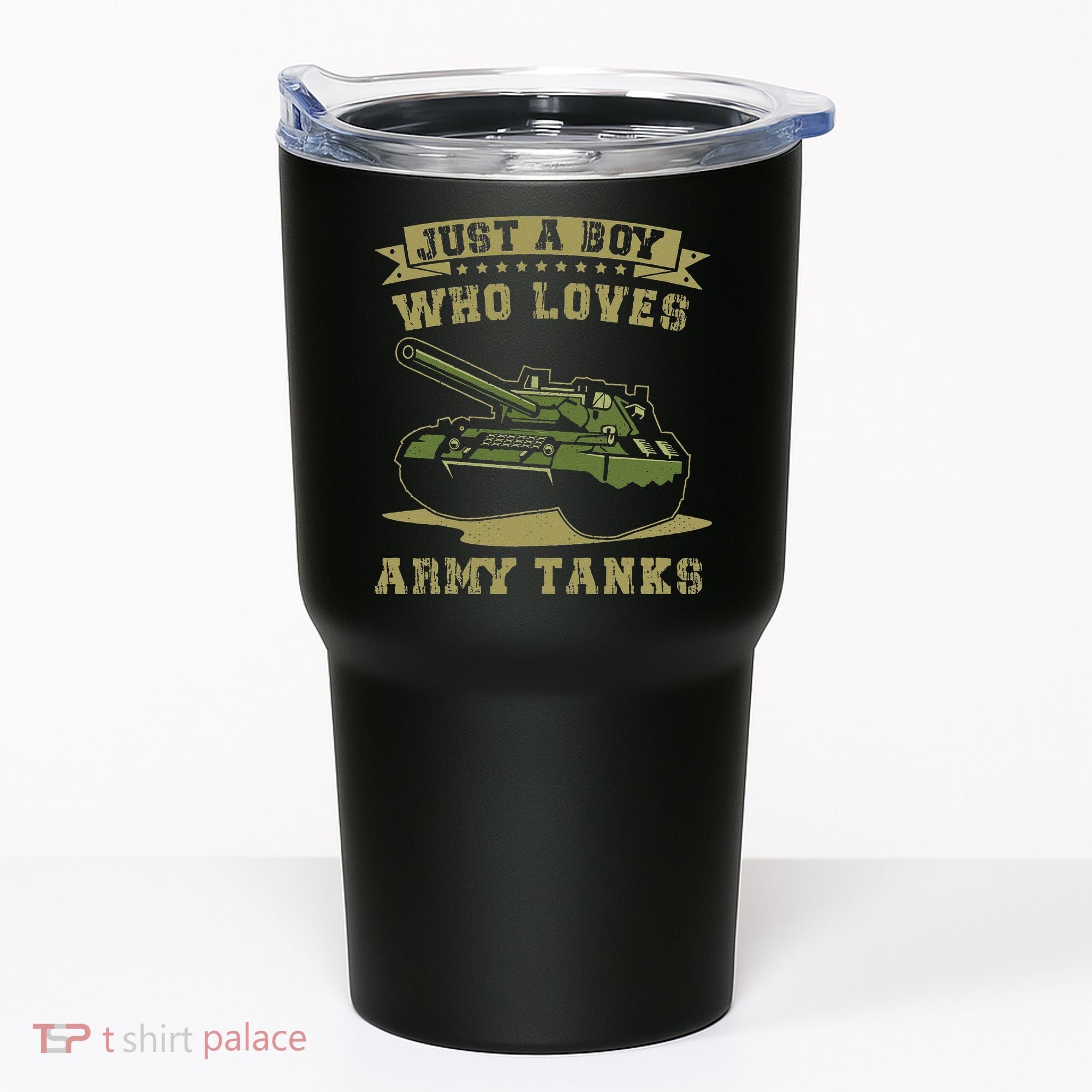 Just A Boy Who Loves Army Tanks Military WW2 Tanks Tumbler