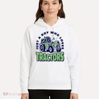 Just A Boy Who Loves Tractors Hoodie thumb 5