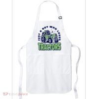 Just A Boy Who Loves Tractors Apron thumb 0