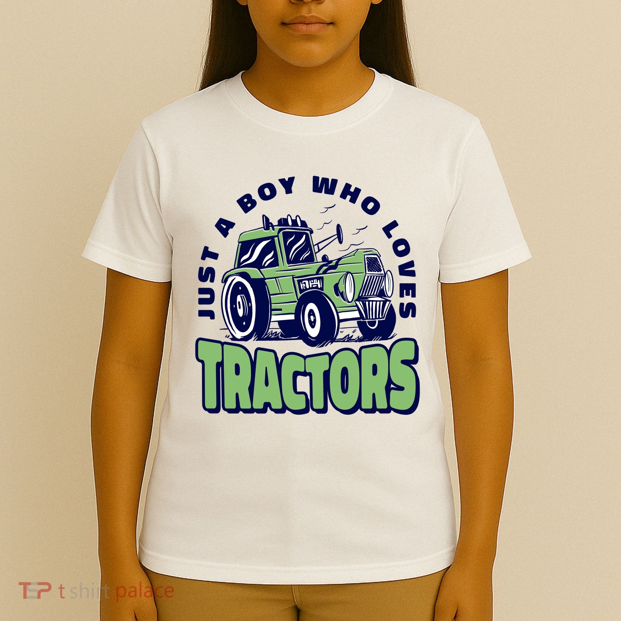 Just A Boy Who Loves Tractors T-Shirt