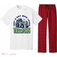 Just A Boy Who Loves Tractors Pajama Set thumb 0
