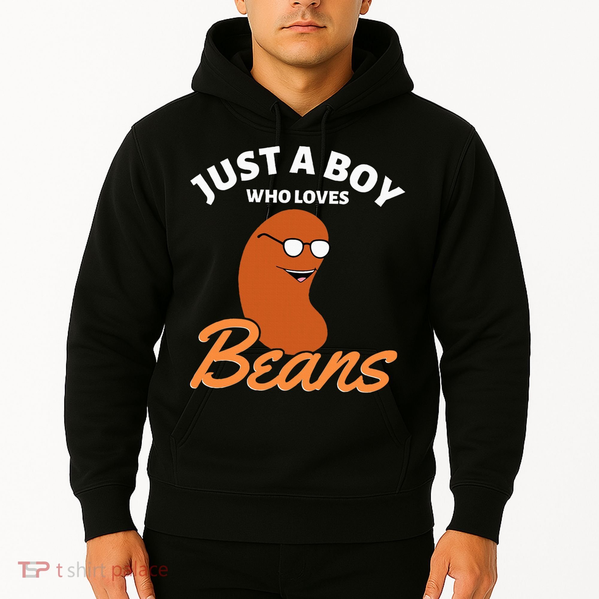 Just A Boy Who Loves Baked Beans Hoodie