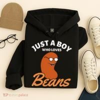 Just A Boy Who Loves Baked Beans Hoodie thumb 4