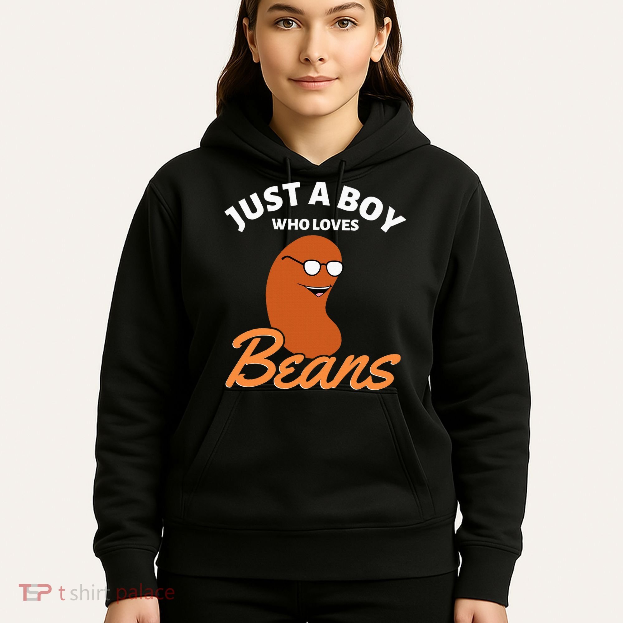 Just A Boy Who Loves Baked Beans Hoodie