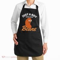 Just A Boy Who Loves Baked Beans Apron thumb 2
