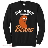 Just A Boy Who Loves Baked Beans Sweatshirt thumb 0