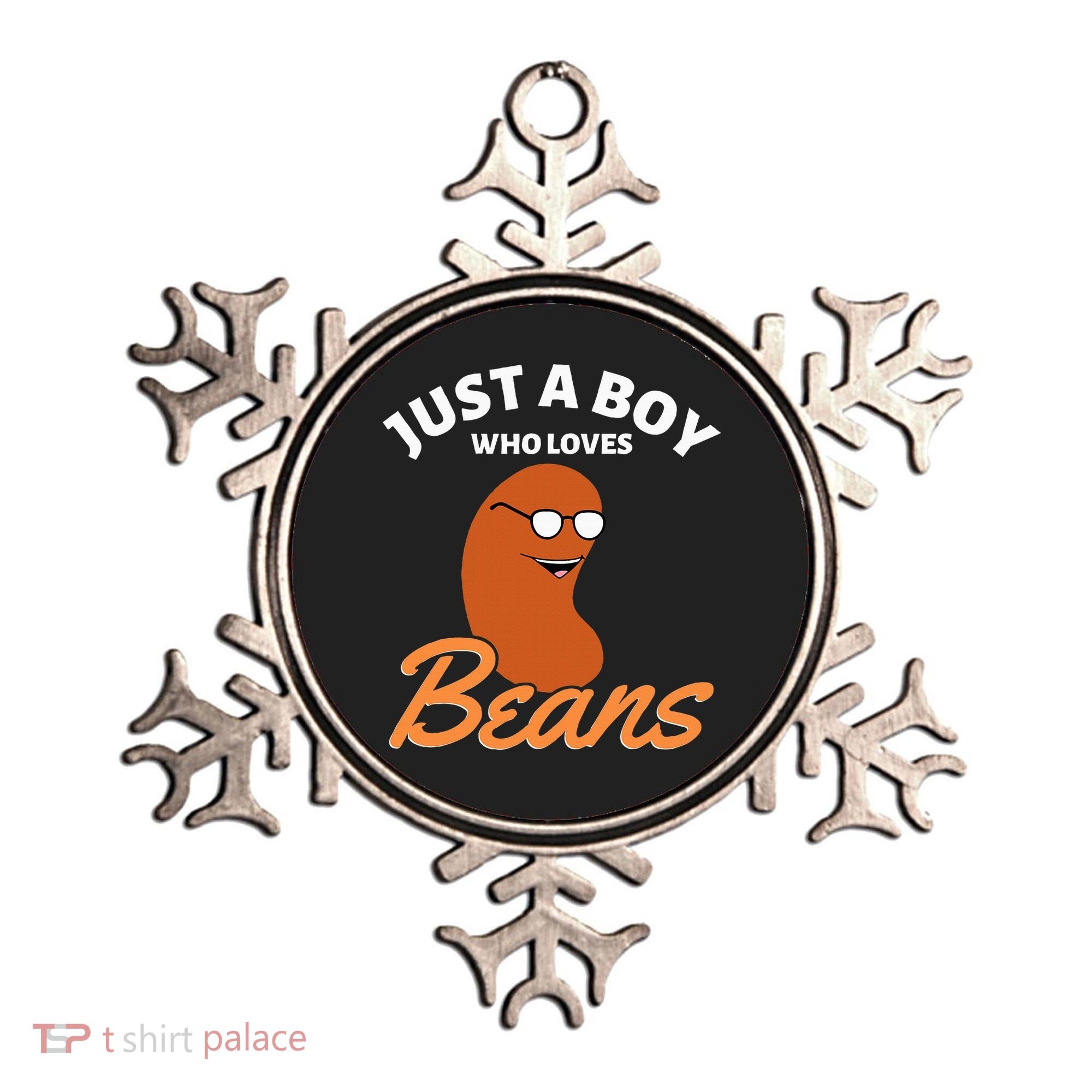 Just A Boy Who Loves Baked Beans Ornament
