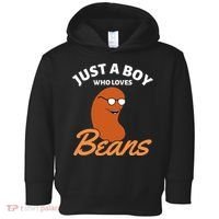 Just A Boy Who Loves Baked Beans Toddler Hoodie thumb 0