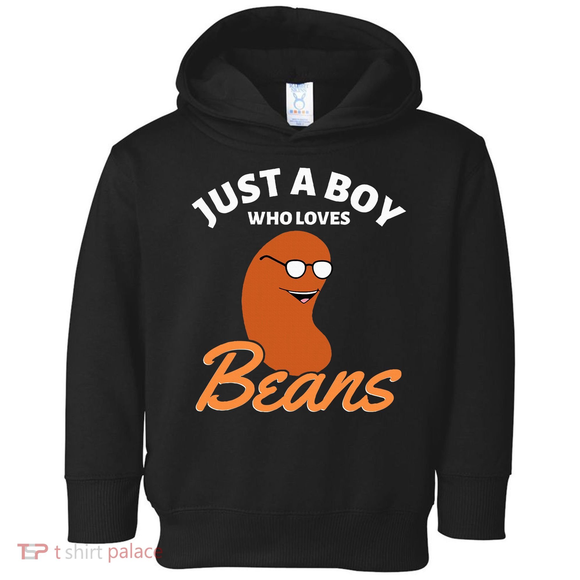 Just A Boy Who Loves Baked Beans Toddler Hoodie