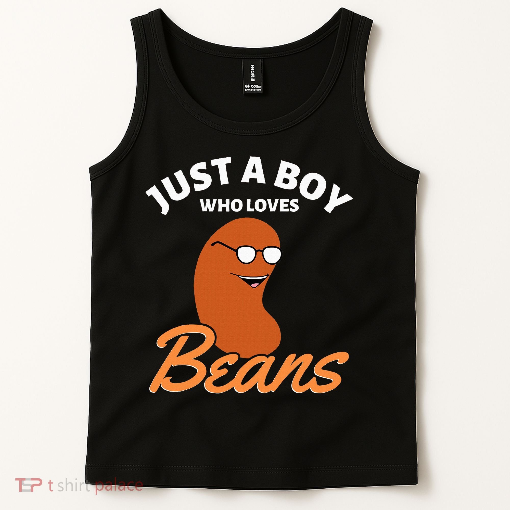 Just A Boy Who Loves Baked Beans Tank Top