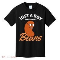 Just A Boy Who Loves Baked Beans Kids T-Shirt thumb 0