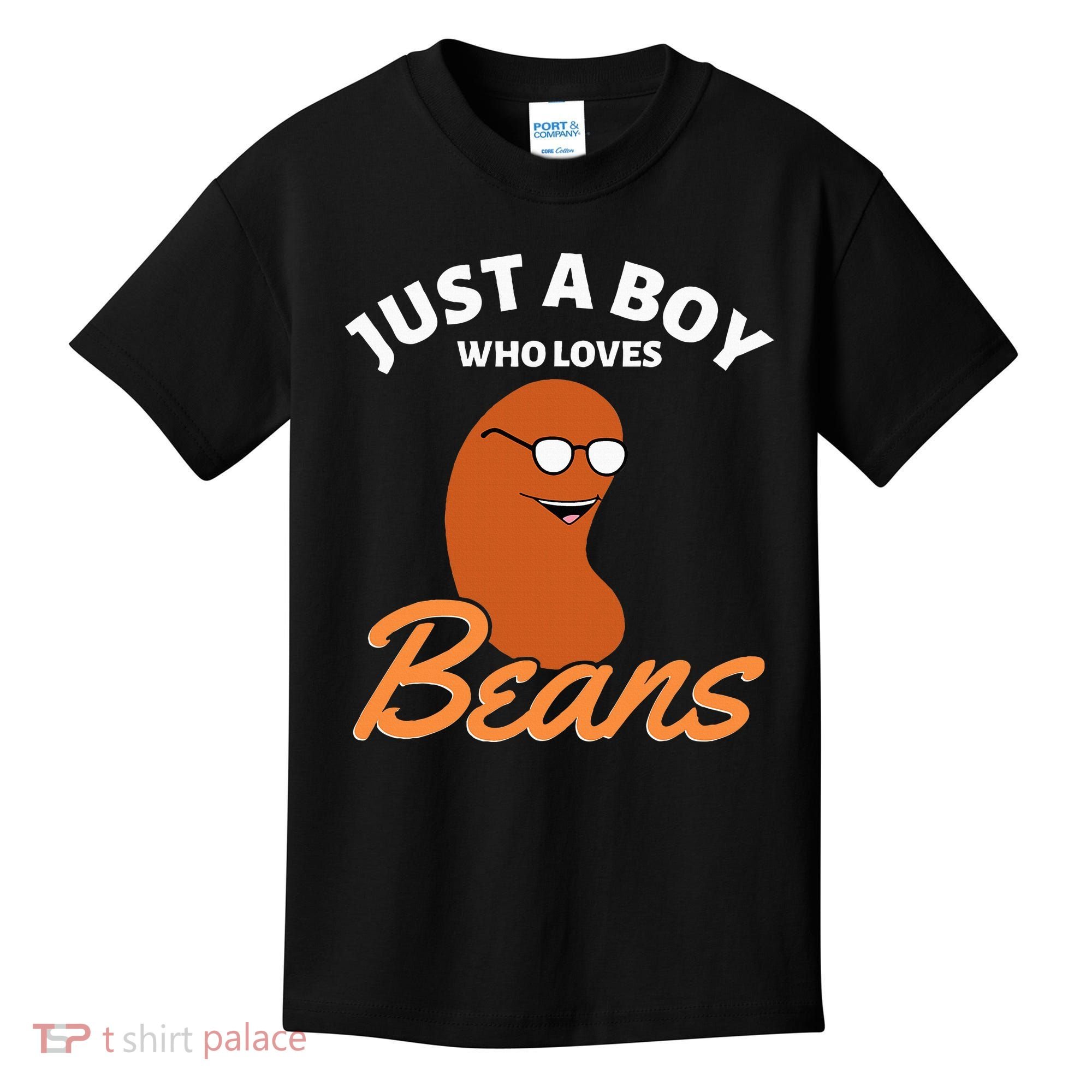 Just A Boy Who Loves Baked Beans Kids T-Shirt